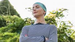 Image d'illustration - patiente sur fond végétal