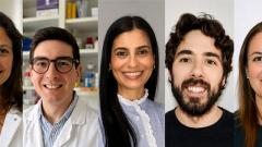 Antonela Merlotti, Jean-Baptiste Alberge, Meriem Messaoudene, Carlos Pérez González,  Laurianne Scourzic 