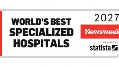Newsweek badge World's best specialized hospitals