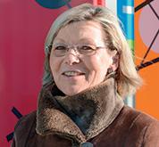 Liliane, marraine de l’équipe "cancers de l’enfant"