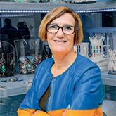 Odile, marraine de l’équipe "cancer de la peau"